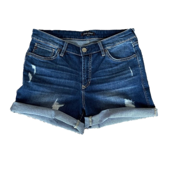 Dear John Pants - DEAR John Boutique Distressed High Waisted Shorts